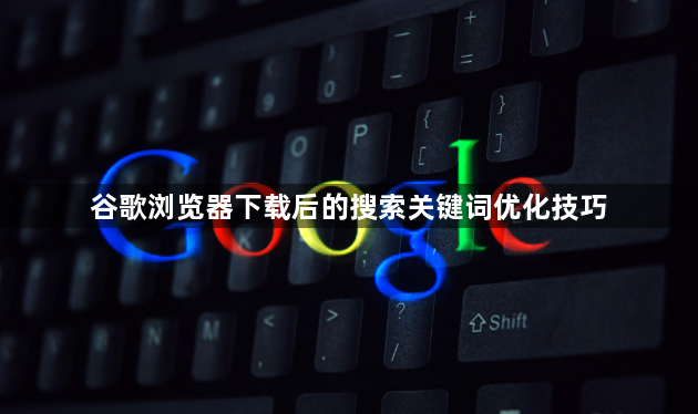 谷歌浏览器下载后的搜索关键词优化技巧1