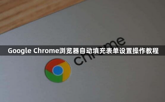 Google Chrome浏览器自动填充表单设置操作教程1