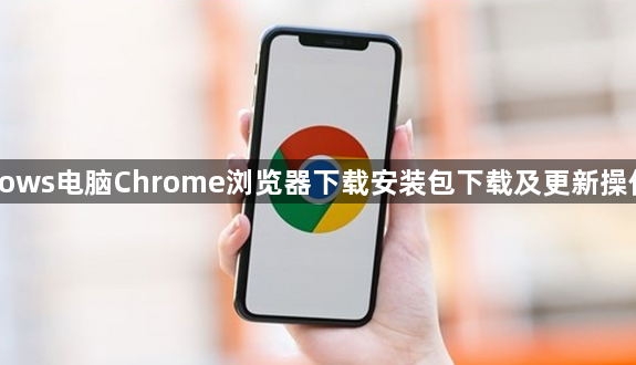 Windows电脑Chrome浏览器下载安装包下载及更新操作说明1