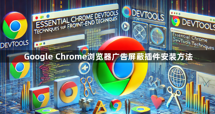 Google Chrome浏览器广告屏蔽插件安装方法1