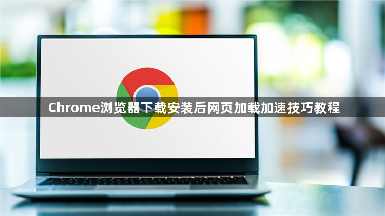 Chrome浏览器下载安装后网页加载加速技巧教程1