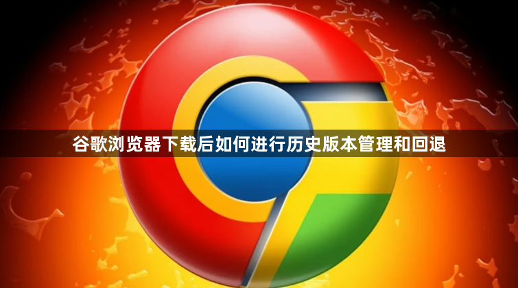 谷歌浏览器下载后如何进行历史版本管理和回退1