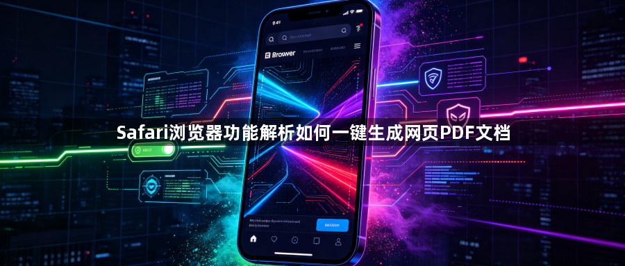 Safari浏览器功能解析如何一键生成网页PDF文档1