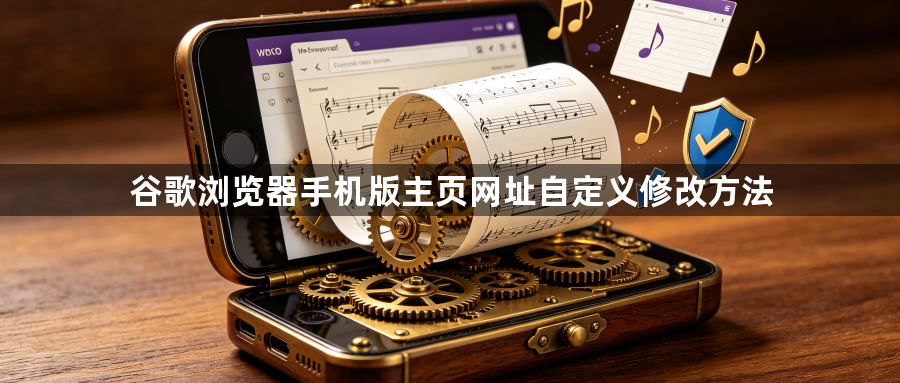 谷歌浏览器手机版主页网址自定义修改方法1