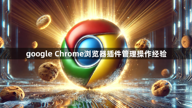 google Chrome浏览器插件管理操作经验1