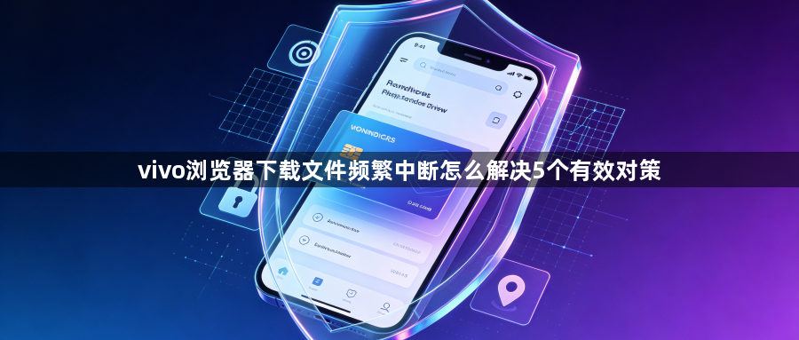 vivo浏览器下载文件频繁中断怎么解决5个有效对策1