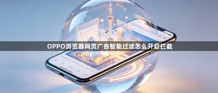 OPPO浏览器网页广告智能过滤怎么开启拦截1