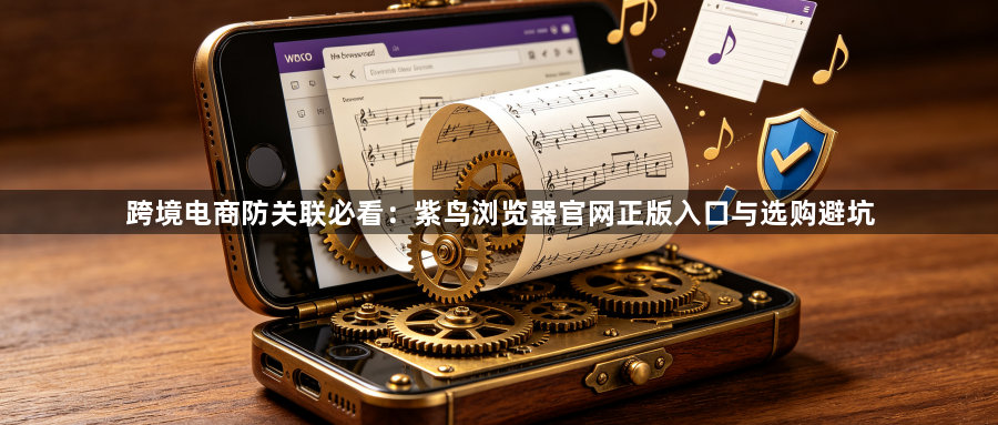 跨境电商防关联必看:紫鸟浏览器官网正版入口与选购避坑1