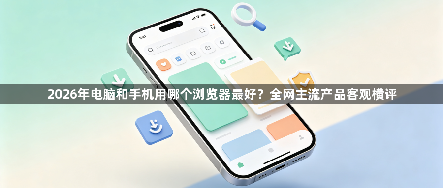 2026年电脑和手机用哪个浏览器最好？全网主流产品客观横评1