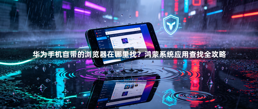 华为手机自带的浏览器在哪里找？鸿蒙系统应用查找全攻略1