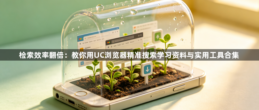 检索效率翻倍:教你用UC浏览器精准搜索学习资料与实用工具合集1