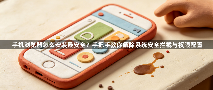 手机浏览器怎么安装最安全？手把手教你解除系统安全拦截与权限配置1