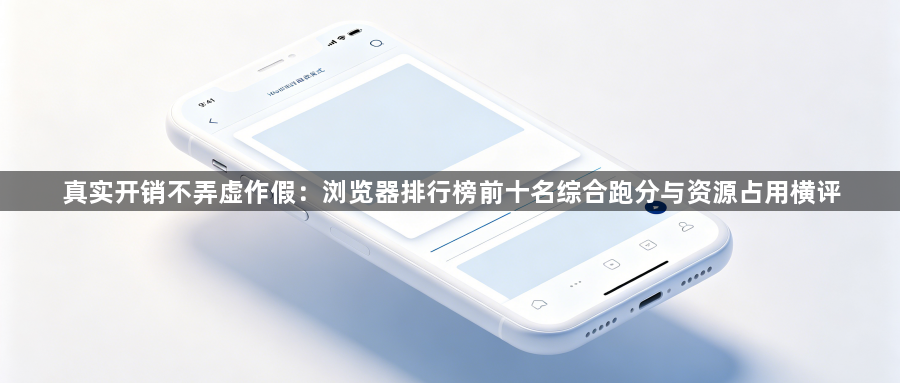真实开销不弄虚作假：浏览器排行榜前十名综合跑分与资源占用横评1