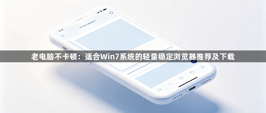 老电脑不卡顿:适合Win7系统的轻量稳定浏览器推荐及下载1