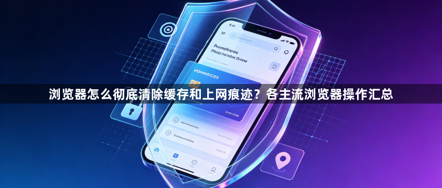 浏览器怎么彻底清除缓存和上网痕迹？各主流浏览器操作汇总1