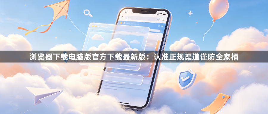 浏览器下载电脑版官方下载最新版：认准正规渠道谨防全家桶1