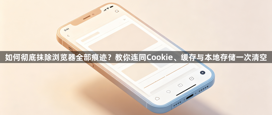 如何彻底抹除浏览器全部痕迹?教你连同Cookie、缓存与本地存储一次清空1