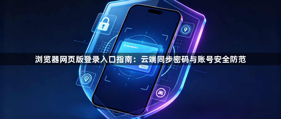 浏览器网页版登录入口指南:云端同步密码与账号安全防范1