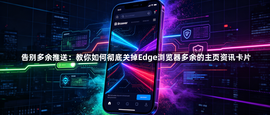 告别多余推送：教你如何彻底关掉Edge浏览器多余的主页资讯卡片1