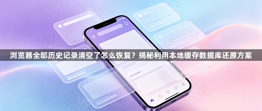 浏览器全部历史记录清空了怎么恢复?揭秘利用本地缓存数据库还原方案1
